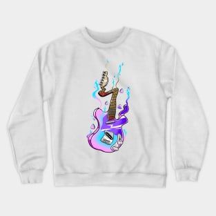 Liquid guitar Crewneck Sweatshirt